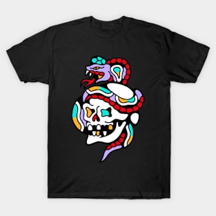 Skull and snake T-Shirt